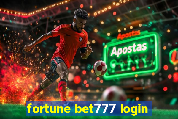 fortune bet777 login